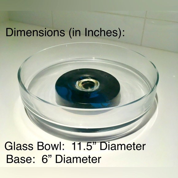 🌲URBAN BARN Glass Bowl & Holiday Decor 🌲 - Picture 4 of 14